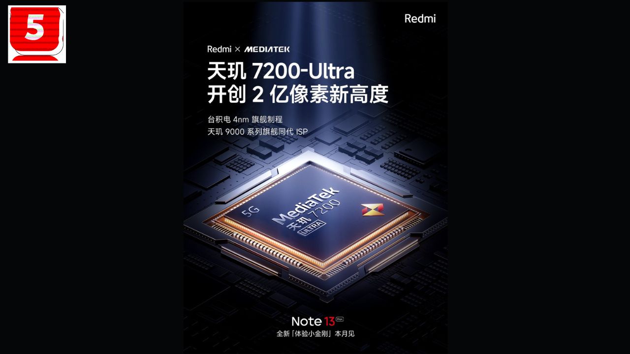 هاتف Redmi Note 13 Pro Plus كاميرا 200 ميجابكسل شاشة 144 هرتز