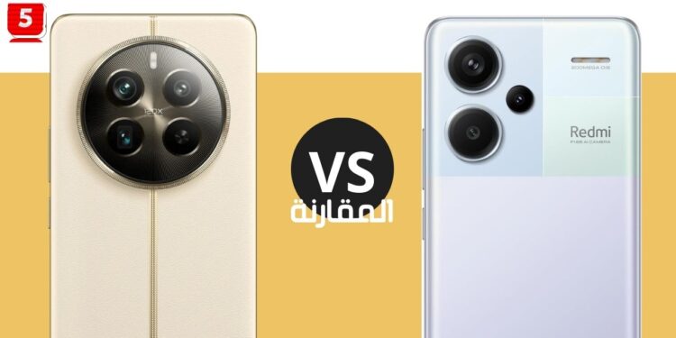 اساطير الفئة المتوسطة Realme 12 Pro Plus ضد Redmi Note 13 Pro Plus